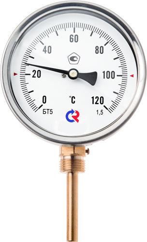 картинка Термометры биметаллические БТ-5 от магазина ВсеМанометры.ру
