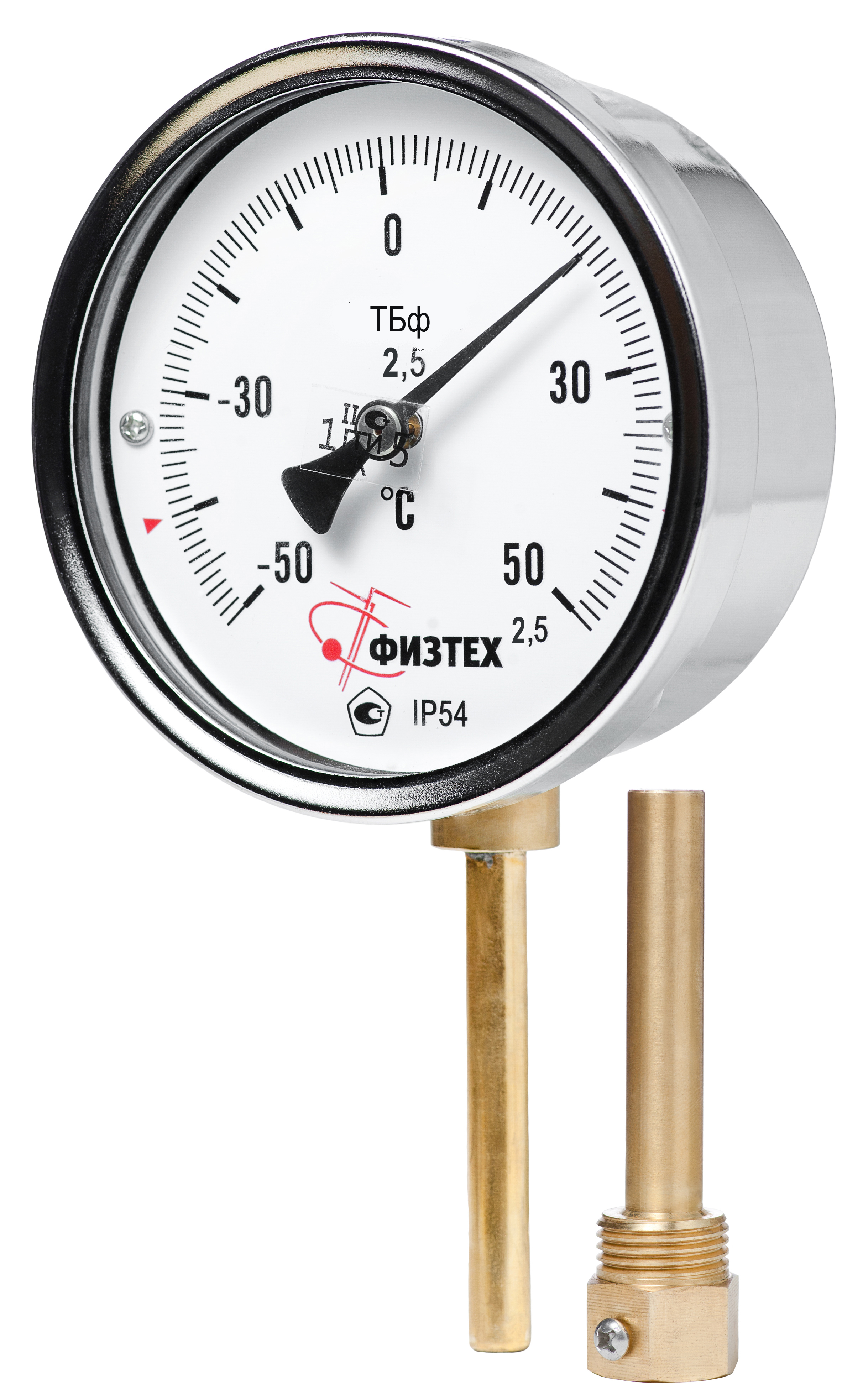 картинка Термометры биметаллические ТБф-120 d.63 от магазина ВсеМанометры.ру